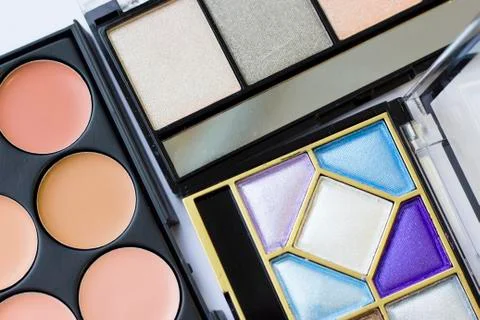 Make up set Stock Photos