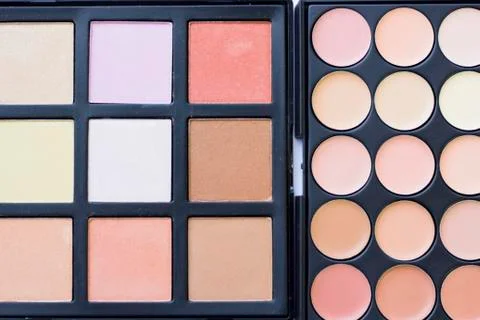 Make up set Stock Photos