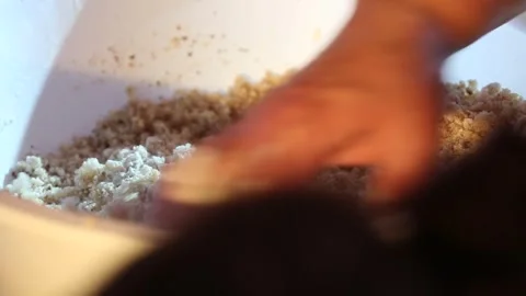 Make some sweet for cake 3 Stock Footage 320833076