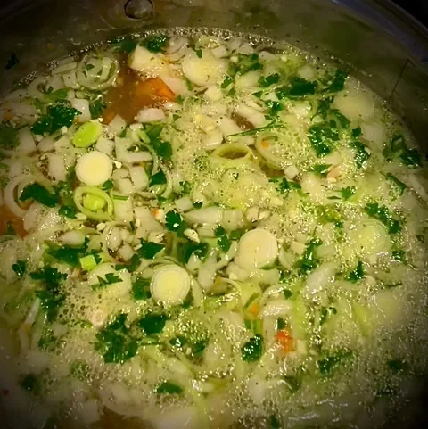 Make a Soup Stock Footage 220682427