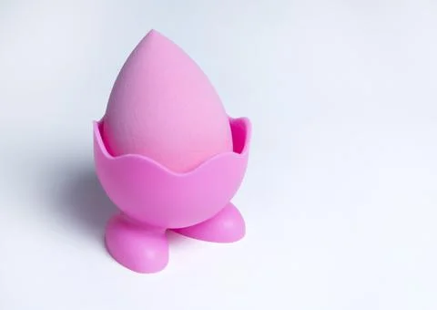 Make up - sponge. Sponge for the base. Stock Photos