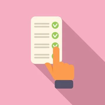 Make task schedule icon flat vector. Event time 스톡 일러스트