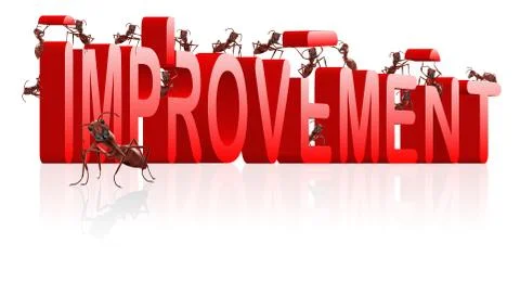 Make things better improvement Stock Illustration