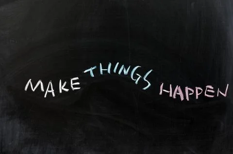 Make things happen Stock Photos