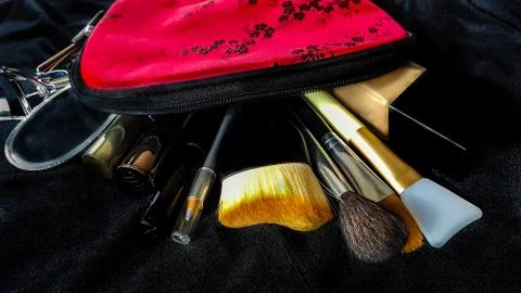 Make up tools Stock Photos