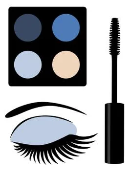 Make Up Vector Stock Illustration