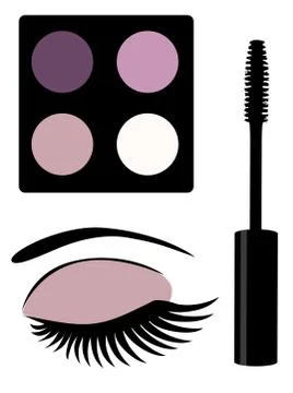 Make Up Vector Stock Illustration