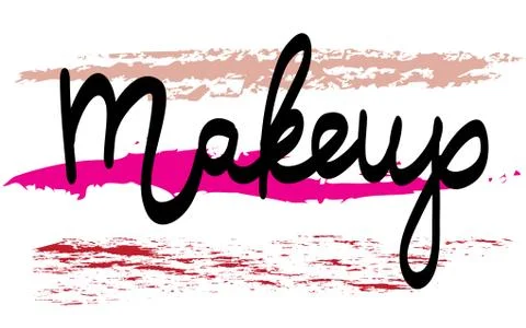 Make Up Vector Stock Illustration