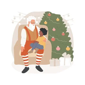 Make a wish isolated cartoon vector illustration. Ilustración de archivo