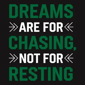 Make Your Dreams Your Reality - Motivational Typography for Turning Dreams .. Stock Illustration