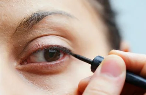 Make up your eyes Stock Photos
