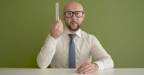 Make your life better  - A man presents a note with the word Stock Footage 267089176