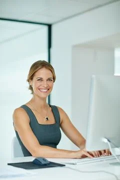 Make yourself a force to be reckoned with. Portrait of a businesswoman working 스톡 사진