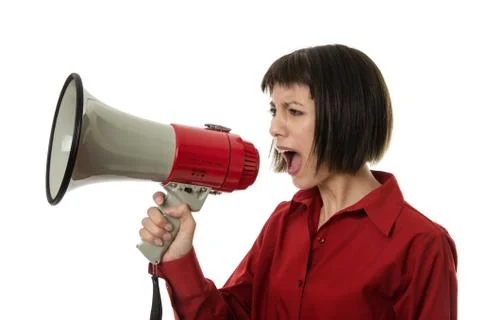 Make yourself heard Stock Photos