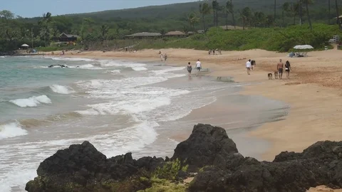 Makena Beach, Maui Stock Footage 107299251