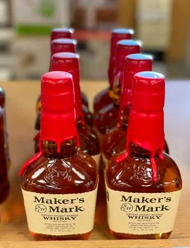 Maker's Mark whisky Fotos de archivo