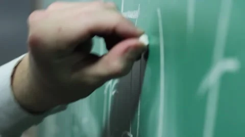 Makes writing slate Stock Footage 54783201