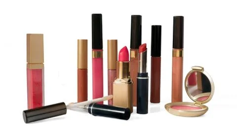 Makeup and cosmetics Stock Photos