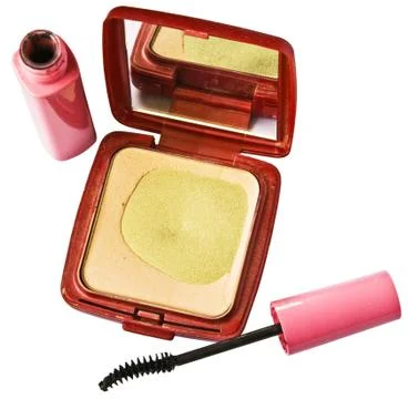 Makeup And Maskara Stock-Fotos
