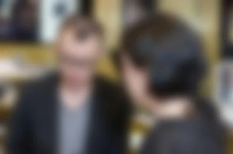 Makeup artist and model theme blur background Stock Photos