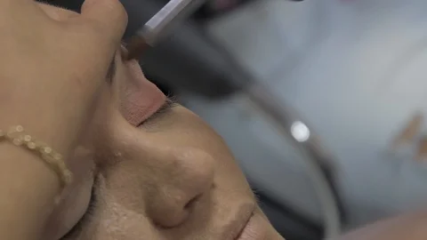 Makeup artist Stock Footage 99108466