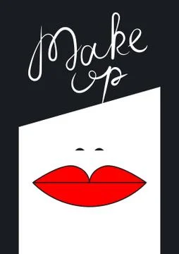 Makeup artist Stock Illustration