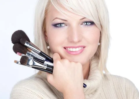 Makeup artist Stock Photos