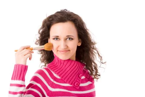 Makeup artist Foto stock