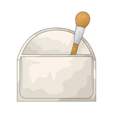 Makeup bag illustration Stock Illustration