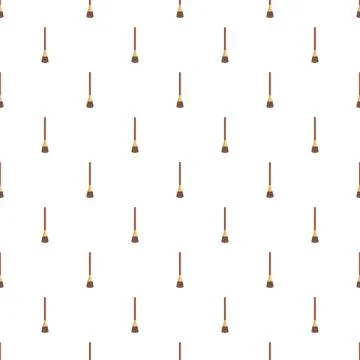 Makeup brush accessory seamless pattern repeating background Stock Illustration