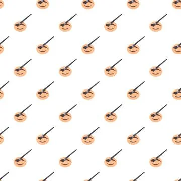 Makeup brush applying eyeshadow creating beauty pattern Stock Illustration