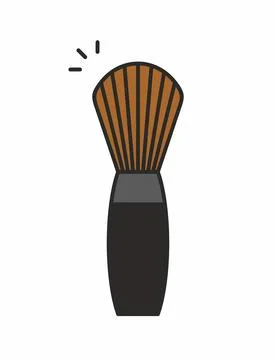 Makeup Brush icon Stock Illustration
