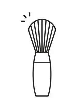 Makeup Brush icon Stock Illustration
