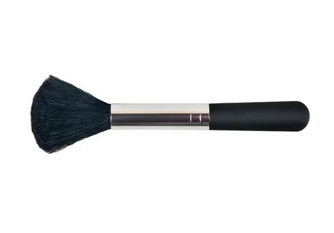 Makeup brush isolated Stock Photos