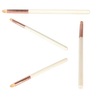 Makeup brush isolated on white background Foto stock