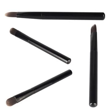 Makeup brush isolated on white background Stock Photos