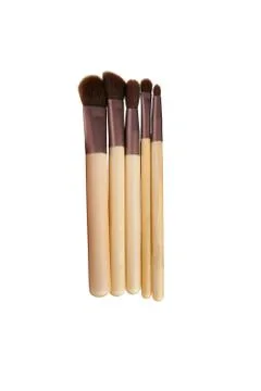 Makeup brush kit Stock-Fotos