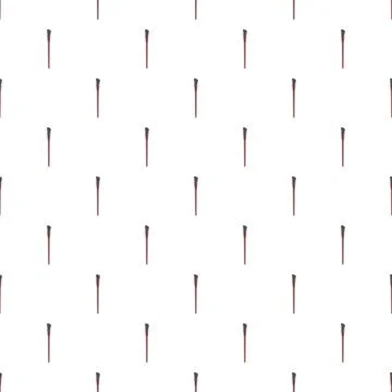 Makeup brush pattern creating a seamless background イラスト素材