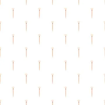 Makeup brush pattern forming a cosmetic tools background Stock-Illustration