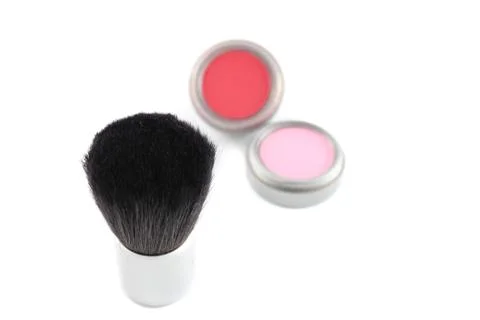 Makeup brush Stock Photos