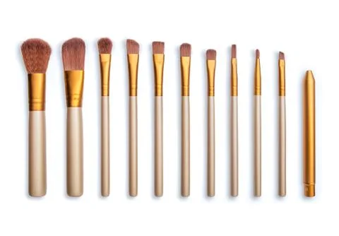 Makeup brush Stock Photos