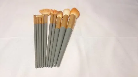Makeup brush Stock Photos