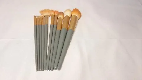 Makeup brush Stock Photos