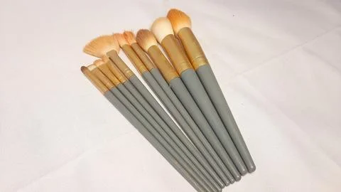 Makeup brush Stock Photos