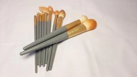 Makeup brush Stock Photos