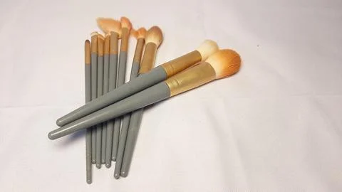 Makeup brush Stock Photos