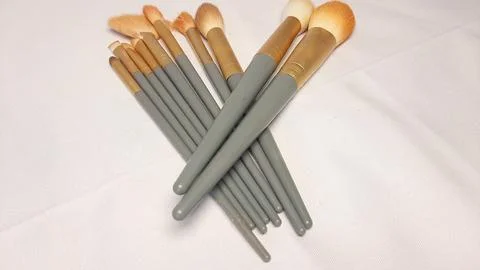Makeup brush Stock Photos