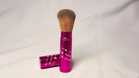 Makeup brush Stock Photos