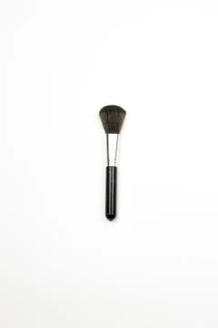 A makeup brush on white Stock Photos
