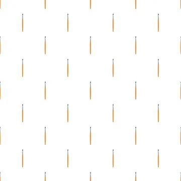 Makeup brushes creating seamless cosmetic beauty pattern Stock Illustration